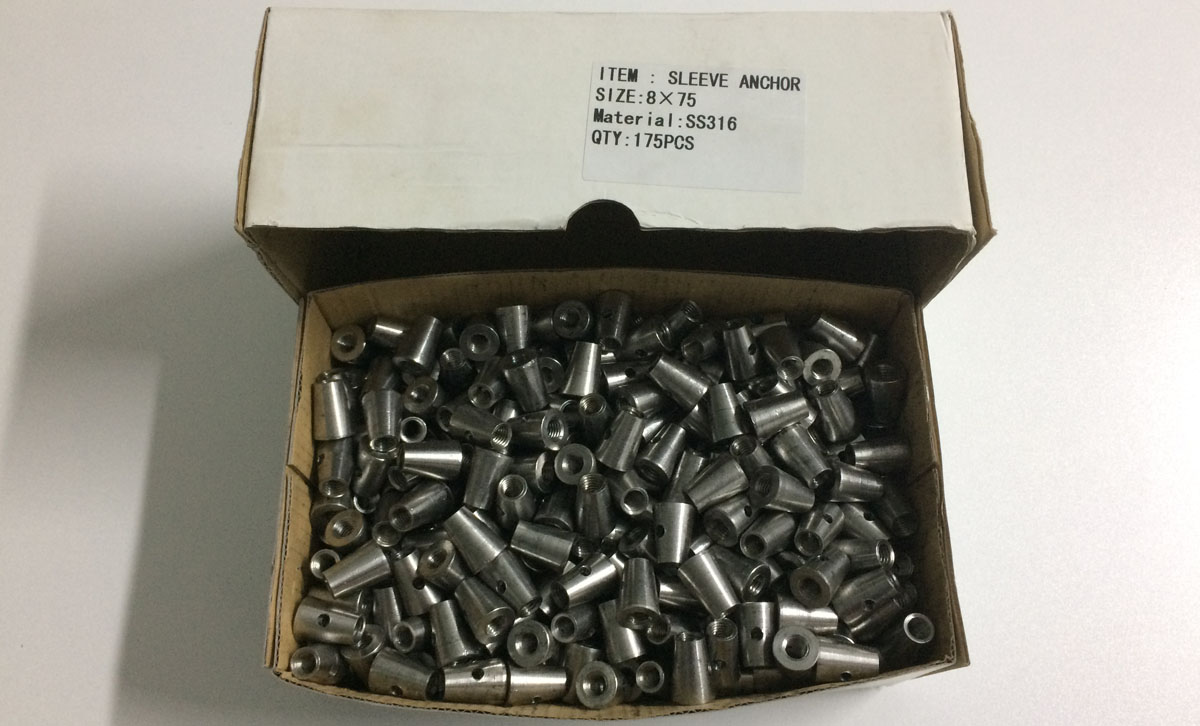 SS304 Tapered Nut M8