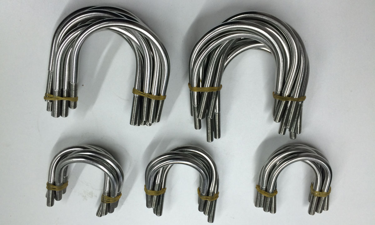SS304 U Bolt M8X51X76 M8X64X89 M8X77X102 2