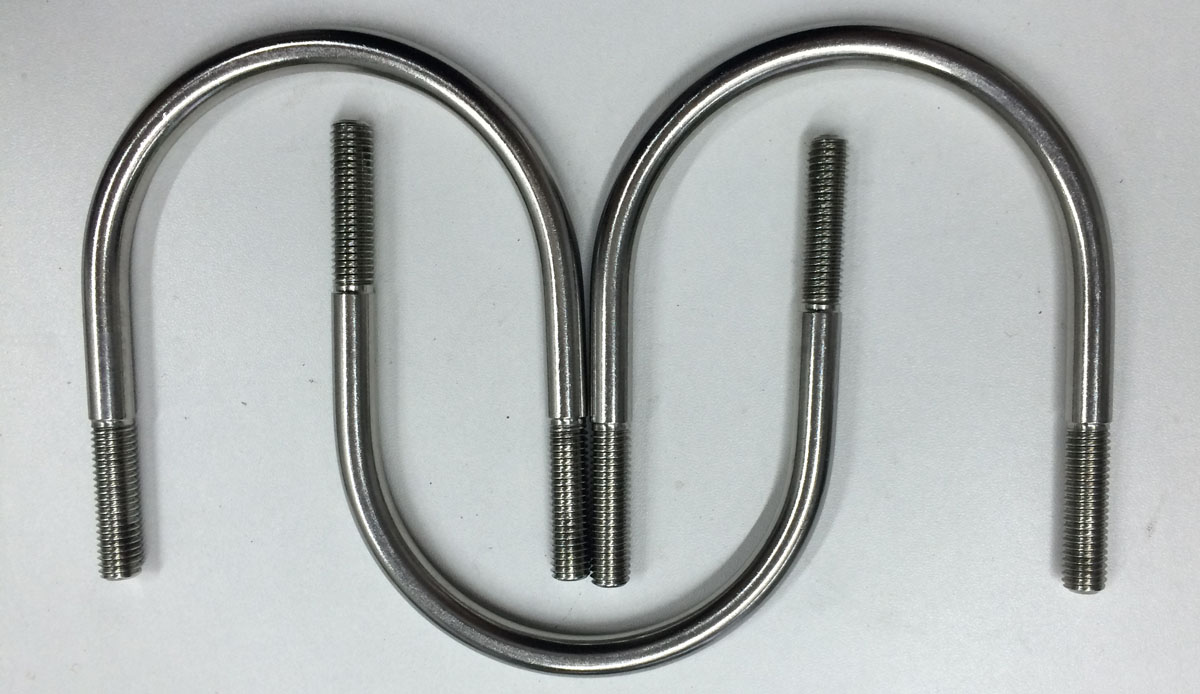 SS304 U Bolt M8X51X76 M8X64X89 M8X77X102 3