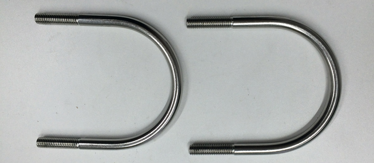 SS304 U Bolt M8X51X76 M8X64X89 M8X77X102 4