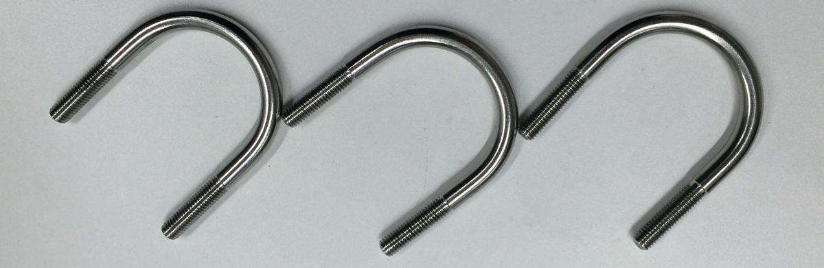 SS304 U Bolt M8X51X76 M8X64X89 M8X77X102 8