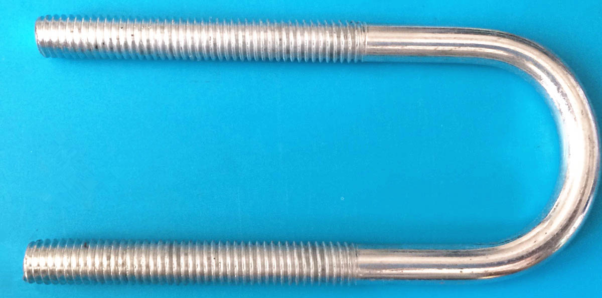 High Polished stainless steel With Washers And Nuts U bolts