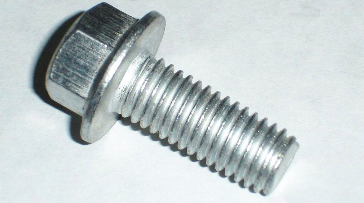 Galvanized carbon steel hex bolt 