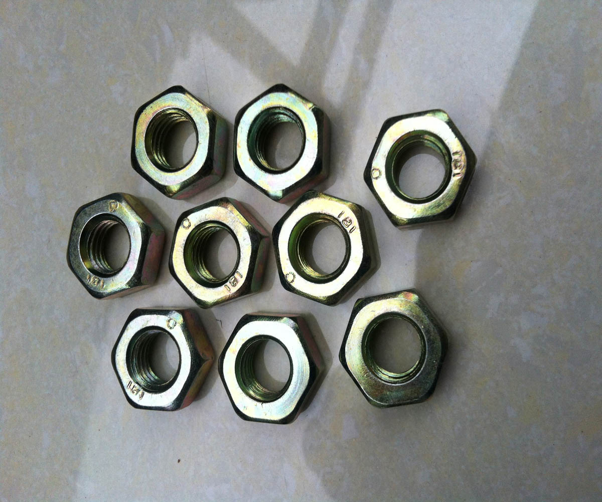 Grade 10.9 high strength steel din934 hex nut