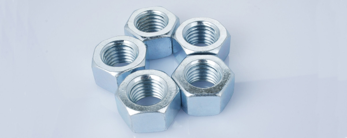 High quality zinc plated Hex Flange Nut