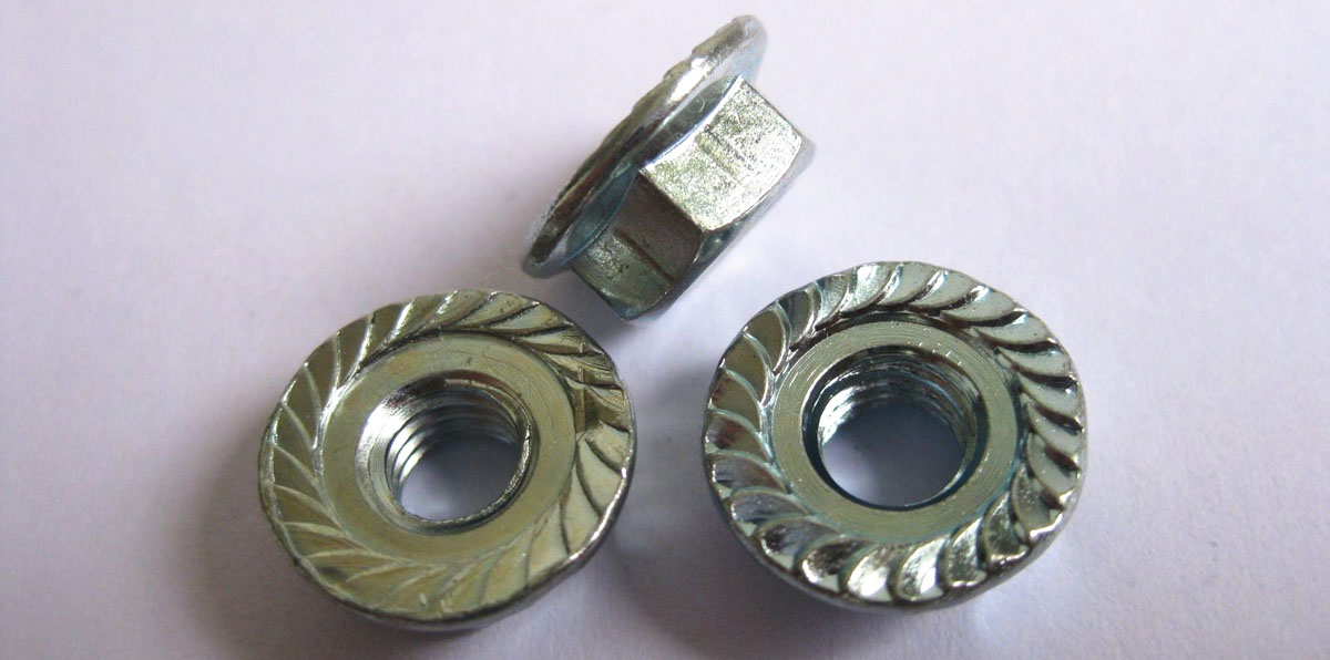 Hexagon Nuts With Flange DIN6923 Carbon Steel Dacromet M10