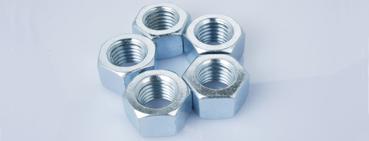 Zinc Plated Steel DIN934 Hex Nuts