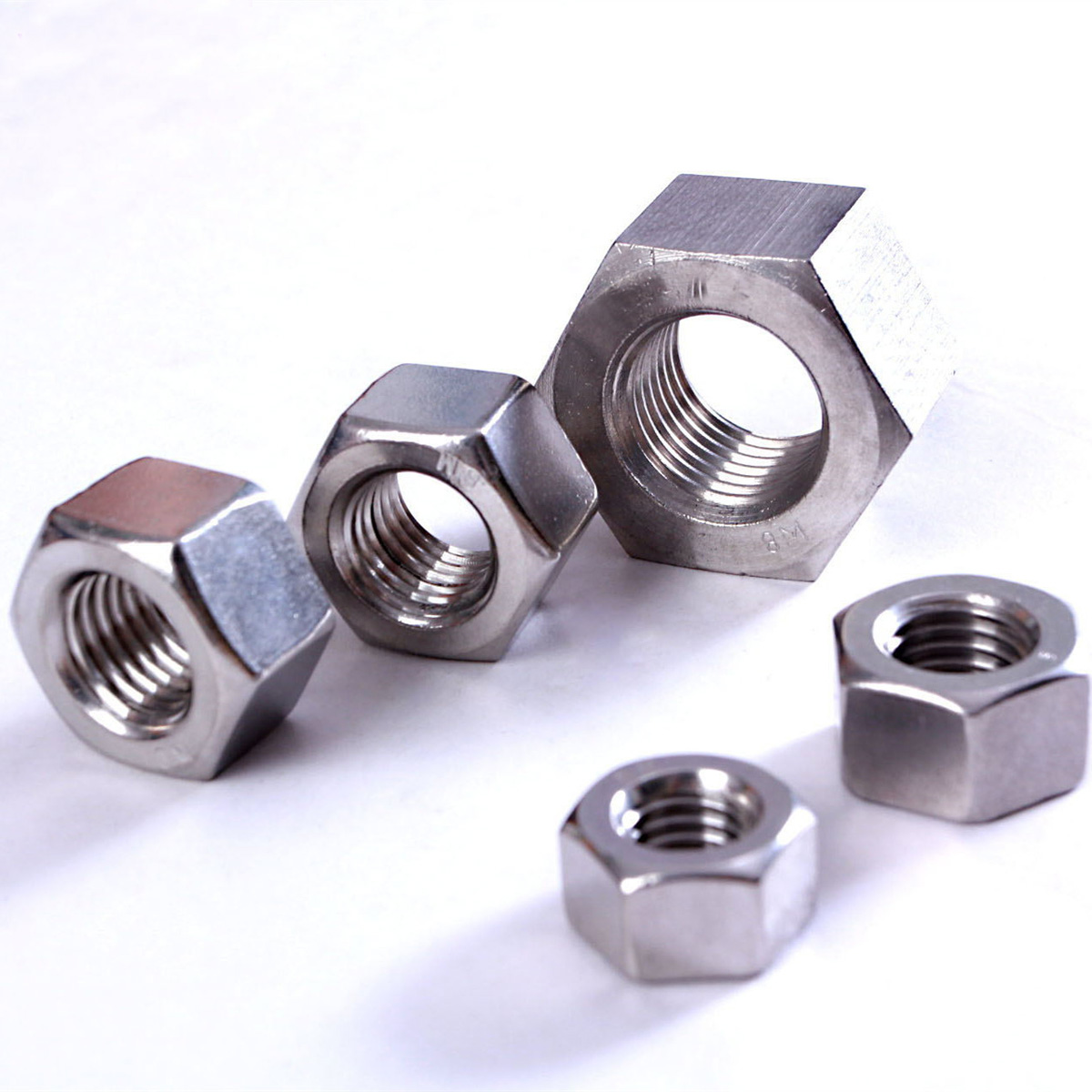 Black M20 Hex Nut DIN934