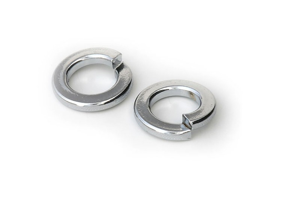 High Quality White Zinc Plated Round Spring Washers