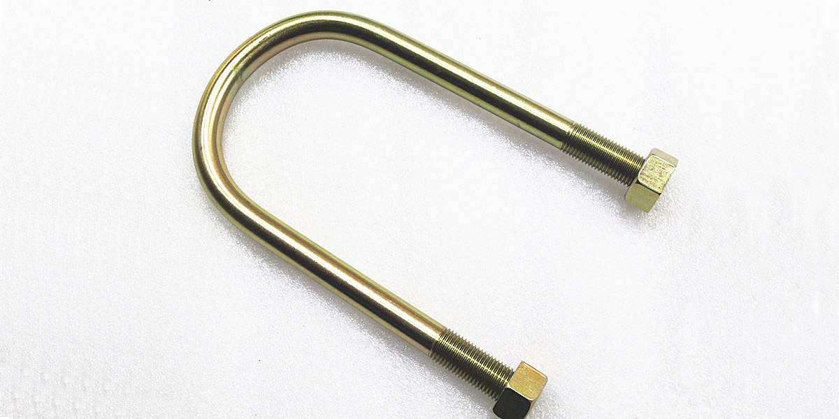 Steel grade 8.8 U bolt with nuts for truck