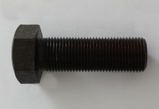 Bolts Mild Steel Black Hex Head With Hex Nuts, 14mmX62mm
