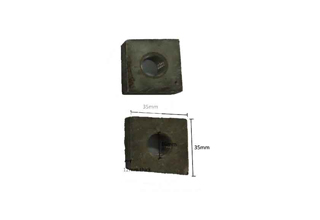 China Stainless Steel 304 Square Nuts M16