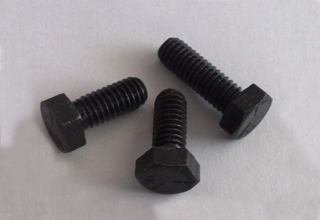 China Bolts Mild Steel Black Hex Head With Hex Nuts, 10mmX50mm