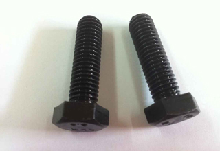 China Bolts Mild Steel Black Hex Head With Hex Nuts, 20mmX75mm