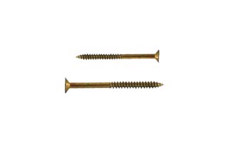 China Yellow Zinc Plated Galvanized Chipboard Screw CSK Head Pozi 4X70/30