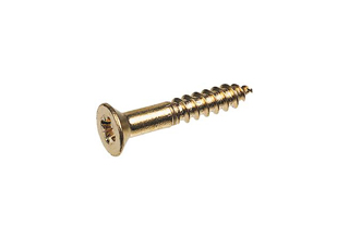 China Yellow Zinc Plated Galvanized Chipboard Screw CSK Head Pozi 5X140/70