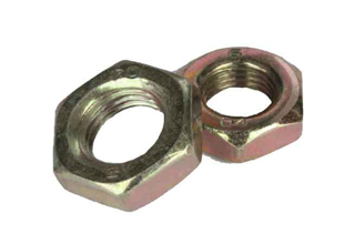Black Steel Hex Nuts, Internal Diameter 3.5mm