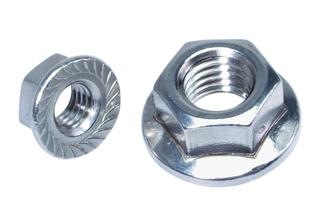 China Steel 4.8 Hexagon Nuts With Flange Din6923, M5