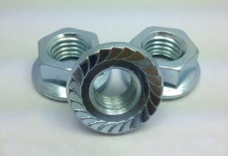 China Steel 4.8 Hexagon Nuts With Flange Din6923, M10