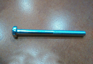 Zinc Plated Galvanized Pan Head Screws DIN7985, M5x60