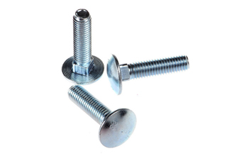 China Zinc Plated Galvanized Mushroom Head Square Neck Bolts DIN 603, M8x35