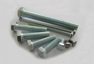 Zinc Plated Galvanized Hexagon Head Bolts DIN 933, M10x25