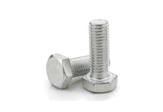 China Zinc Plated Galvanized Hexagon Head Bolts DIN 933, M10x35