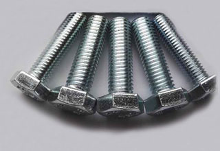 China Zinc Plated Galvanized Hexagon Head Bolts DIN 933, M12x50