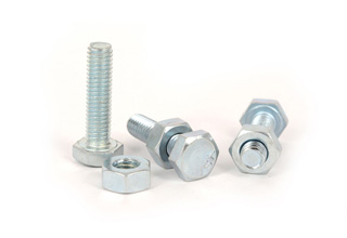 Zinc Plated Galvanized Hexagon Head Bolts DIN 933, M8x45