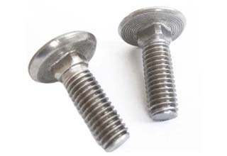 1/4-20 NC-2A x 1 Inch Long Carriage Bolt, Square Neck, 18-8 Stainless Steel
