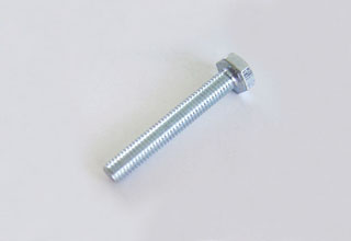 China Zinc Plated Galvanized Carbon Steel Hex Bolts M10X30