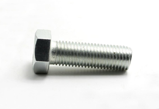 China Zinc Plated Galvanized Carbon Steel Hex Bolts M12X30