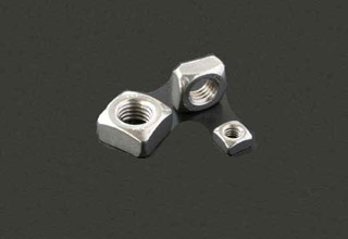 China Square Nuts 20x20x4mm With M10 Threated Hole RVS/A2/304