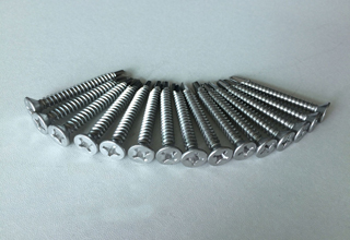China A4 SS316 Cross Recessed Countersunk Head Self Drilling Screw DIN7504P5.5X50mm