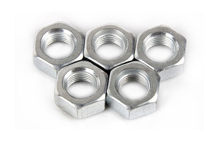 Zinc Plated Galvanized Carbon Steel Hex Nuts M12