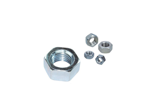 China Zinc Plated Galvanized Carbon Steel Hex Nuts M10