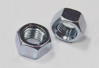 China Zinc Plated Galvanized Carbon Steel Hex Nuts M20