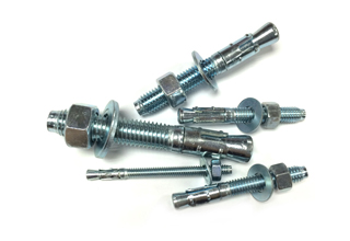 Zinc Plated Galvanized Carbon Steel Wedge Anchor Assembly M20X170