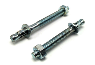 Zinc Plated Galvanized Carbon Steel Wedge Anchor Assembly M20X260