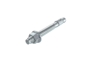 Zinc Plated Galvanized Carbon Steel Wedge Anchor Assembly M10X100