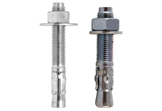 Zinc Plated Galvanized Carbon Steel Wedge Anchor Assembly M12X120