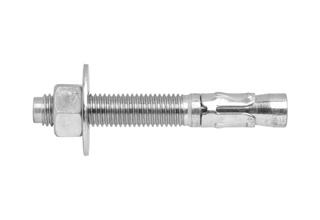 China Zinc Plated Galvanized Carbon Steel Wedge Anchor Assembly M16X200