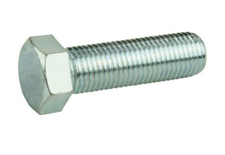 China Zinc Plated Galvanized Carbon Steel Hex Bolts M6X25
