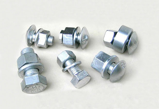 Hot Dip Galvanized Carbon Steel Hex Bolts Assembly M16X45