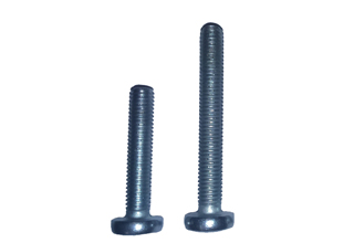 Pan Head Screws,Zinc Plated Galvanized Pan Head Screws DIN7985, M5x38