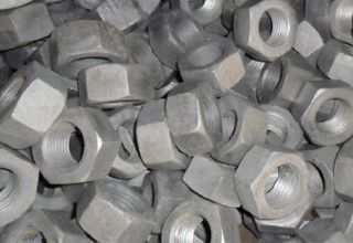 DIN934, Hot Dip Galvanized Nuts M12