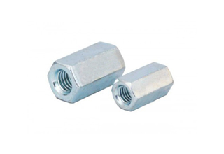 Hex Long Nuts, Zinc Plated Carbon Steel Hex Long Nuts DIN6334, M6X24mm