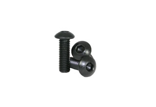 Socket Button Head Cap Screws, Black M8 x 40