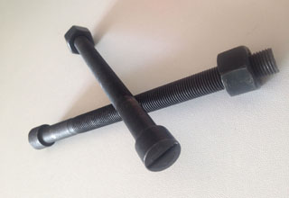 Slotted Cheese Head Bolt, 3/8X6