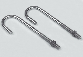 J Bolts, Stainless Steel 316 J Type Foundation Anchor Bolts, M28X120mm